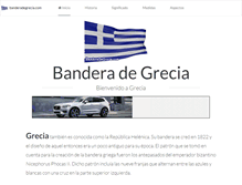 Tablet Screenshot of banderadegrecia.com